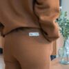 jogging sydney coloris marron atelier 139 mode prêt-à-porter femme made in france