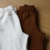 jogging sydney coloris marron et blanc chiné atelier 139 mode prêt-à-porter femme made in france