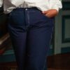 pantalon à surpiqûre sienne atelier 139 mode prêt-à-porter femme made in france