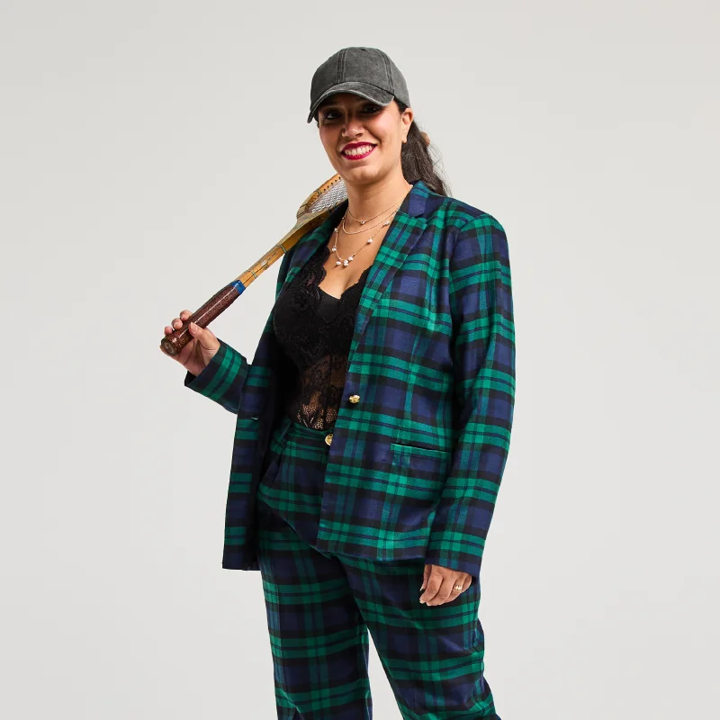 veste cambridge tartan atelier 139 mode prêt-à-porter femme made in france